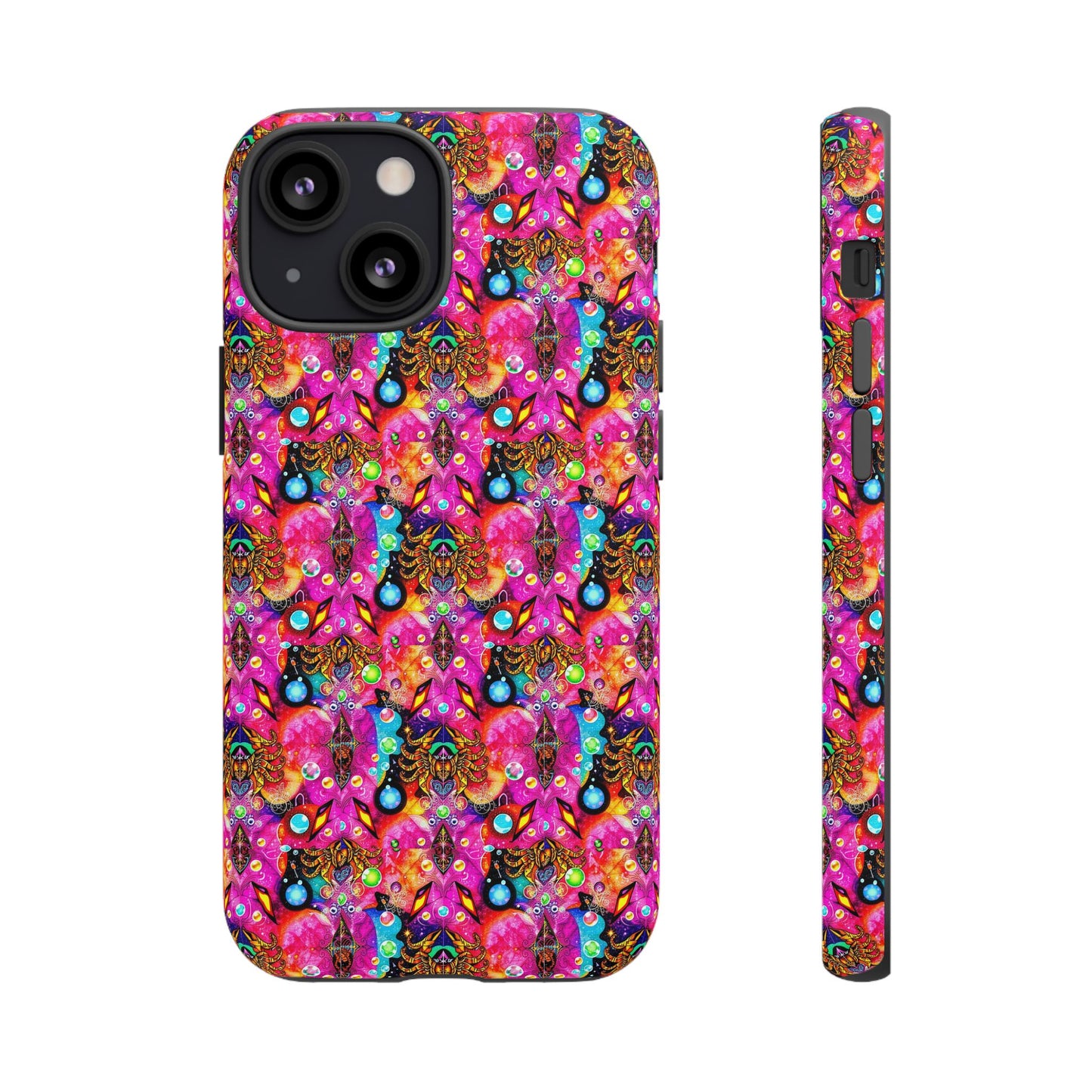 Tough Cases, Scorpio, Zodiac v1, Bubble Pattern