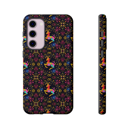 Tough Cases, Capricorn, Zodiac v2, Metal Pattern