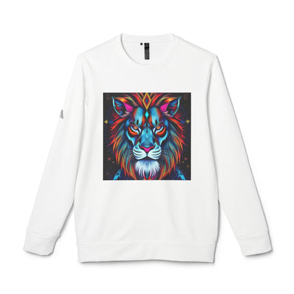 Adidas, Unisex Fleece Crewneck Sweatshirt, Leo, Pop Art v1, Zodiac