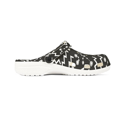 EVA Foam Rubber Shoes (AOP), Material 100% EVA, Aquarius Zodiac Design