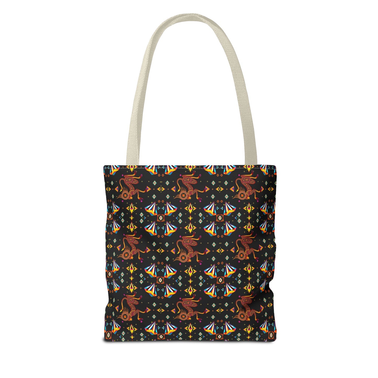 Tote Bag (AOP), Virgo, Zodiac, Jewel Pattern