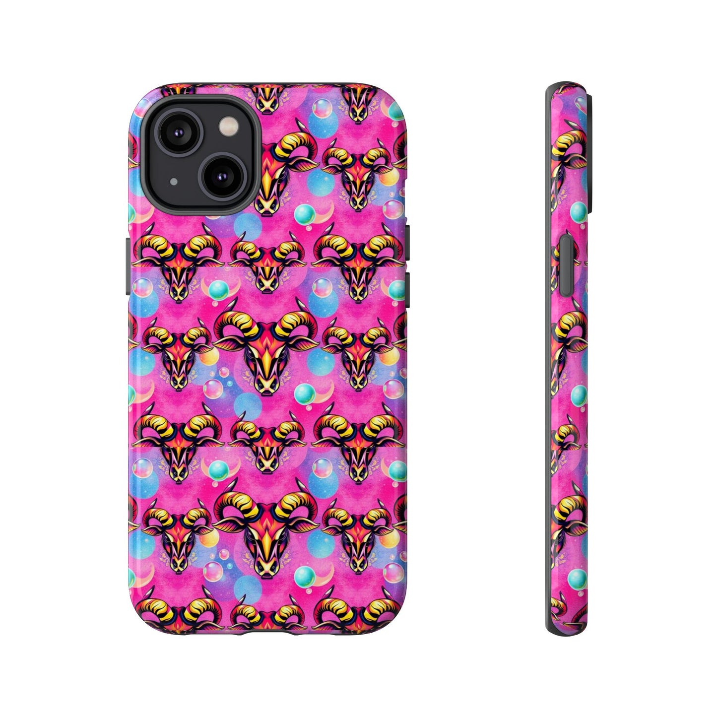 Tough Cases, Taurus, Zodiac, Bubble Pattern