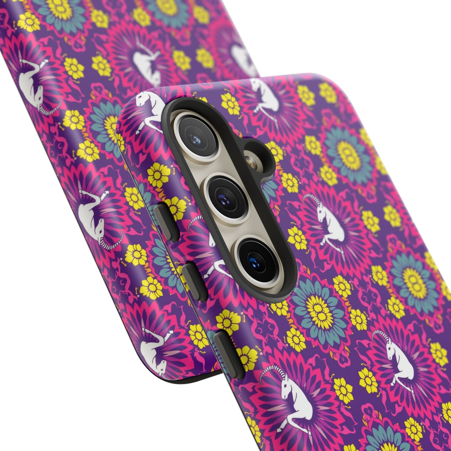 Tough Cases, Capricorn, Zodiac, Flower Pattern