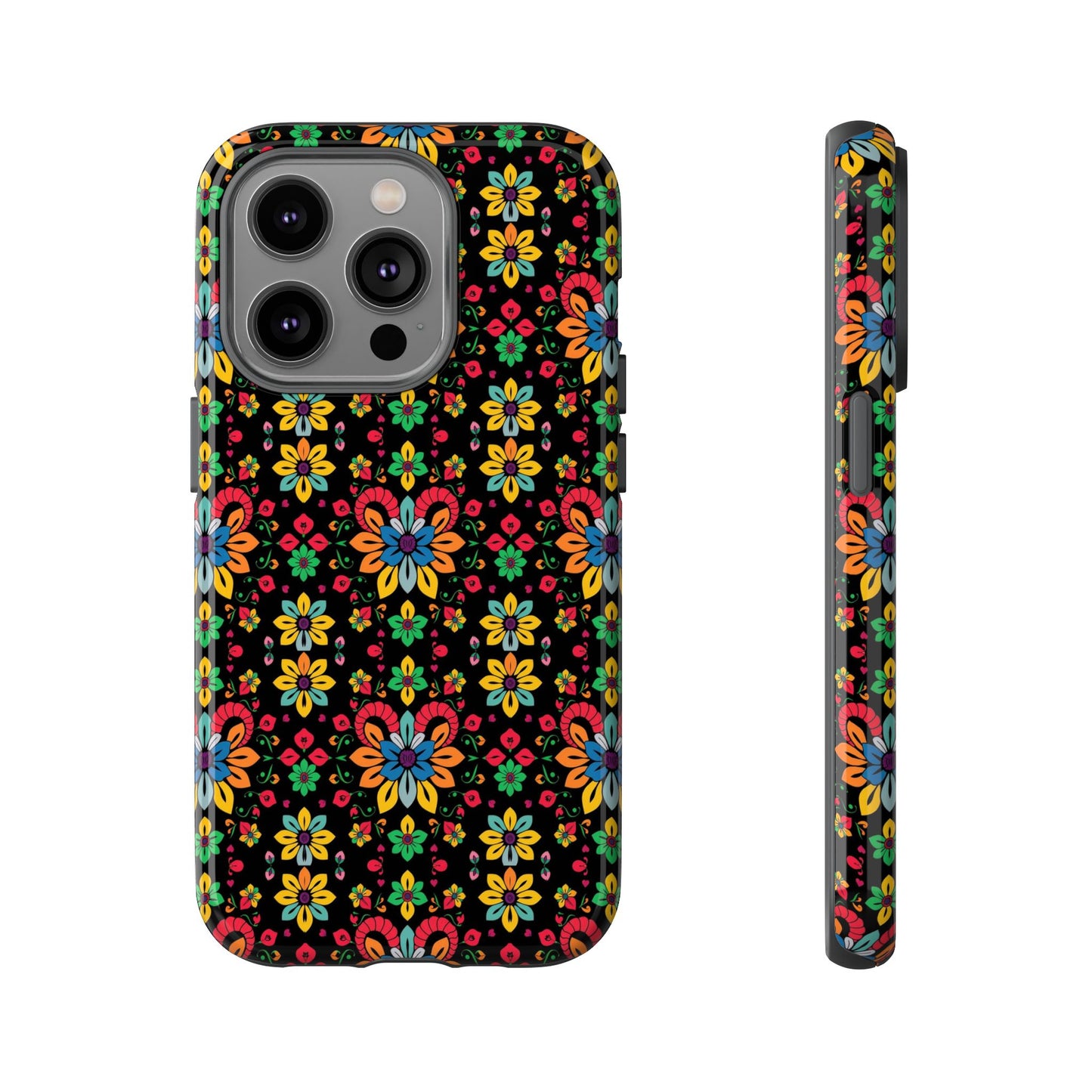 Tough Cases, Aries, Zodiac v2, Flower Pattern