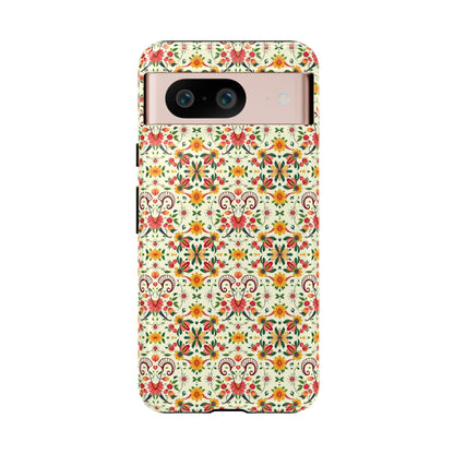 Tough Cases, Aries, Zodiac, Flower Pattern