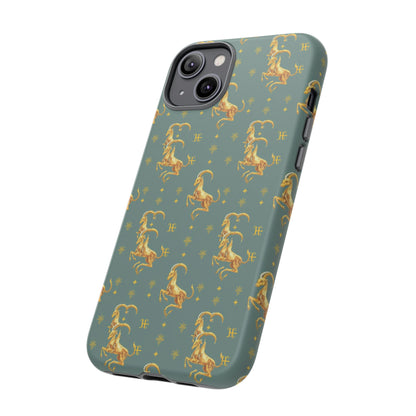 Tough Cases, Capricorn, Zodiac v1, Metal Pattern