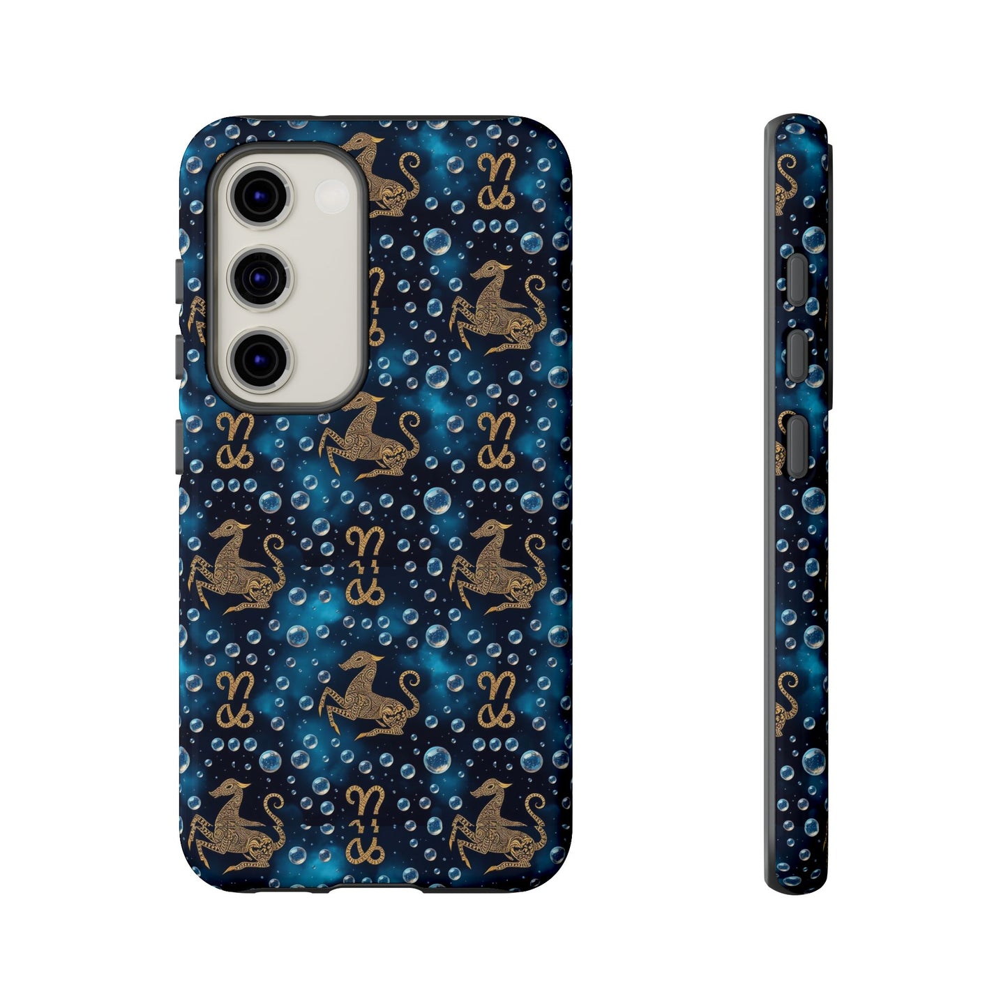 Tough Cases, Capricorn, Zodiac, Bubble Pattern