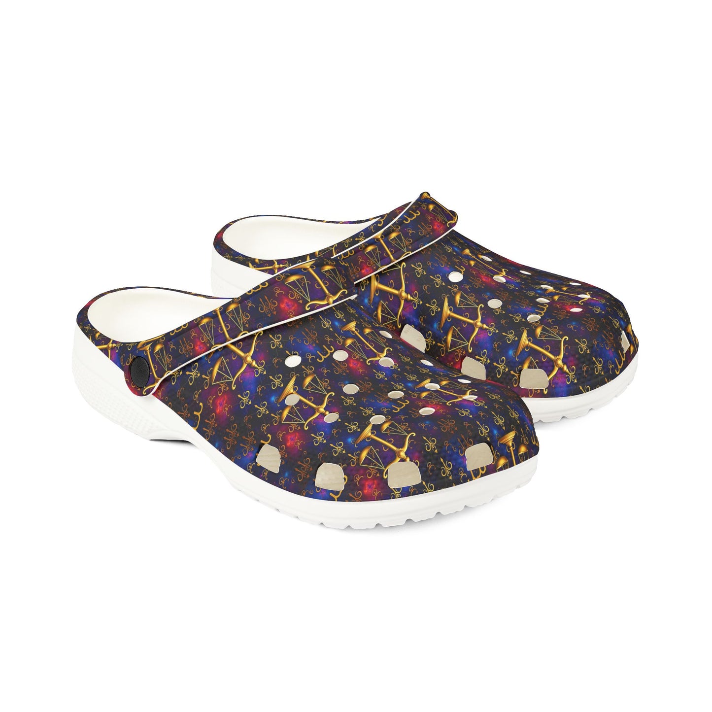 EVA Foam Rubber Shoes, (AOP), Libra, Zodiac v2, Pattern