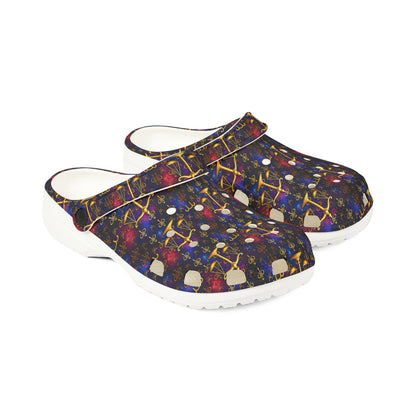 EVA Foam Rubber Shoes, (AOP), Libra, Zodiac v2, Pattern