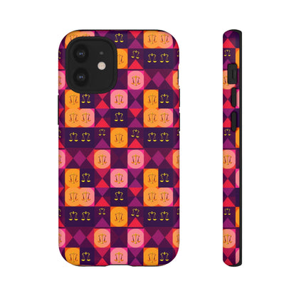 Tough Cases, Libra, Zodiac v1, Shape Pattern