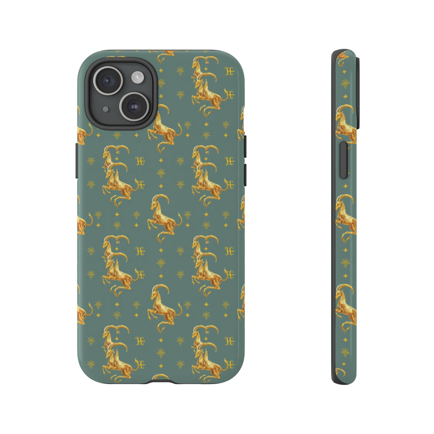 Tough Cases, Capricorn, Zodiac v1, Metal Pattern