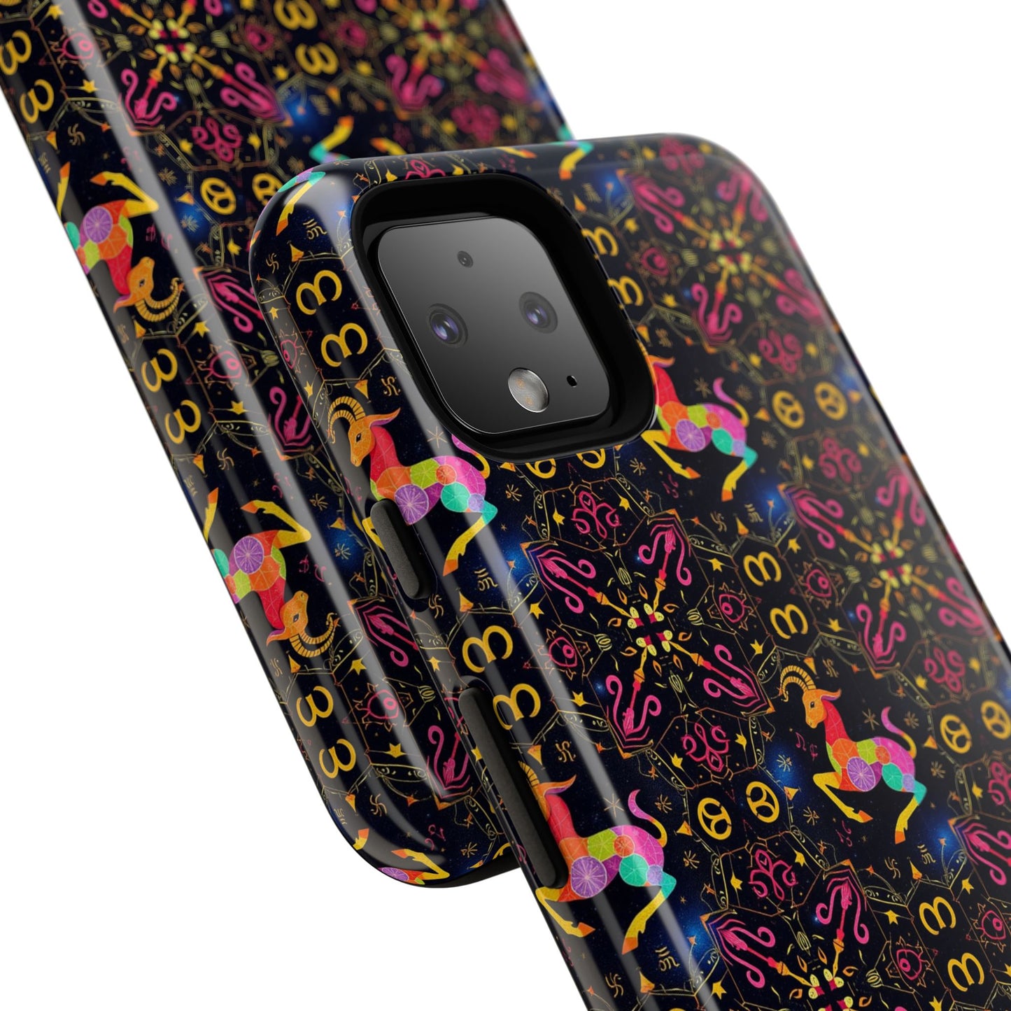 Tough Cases, Capricorn, Zodiac v2, Metal Pattern