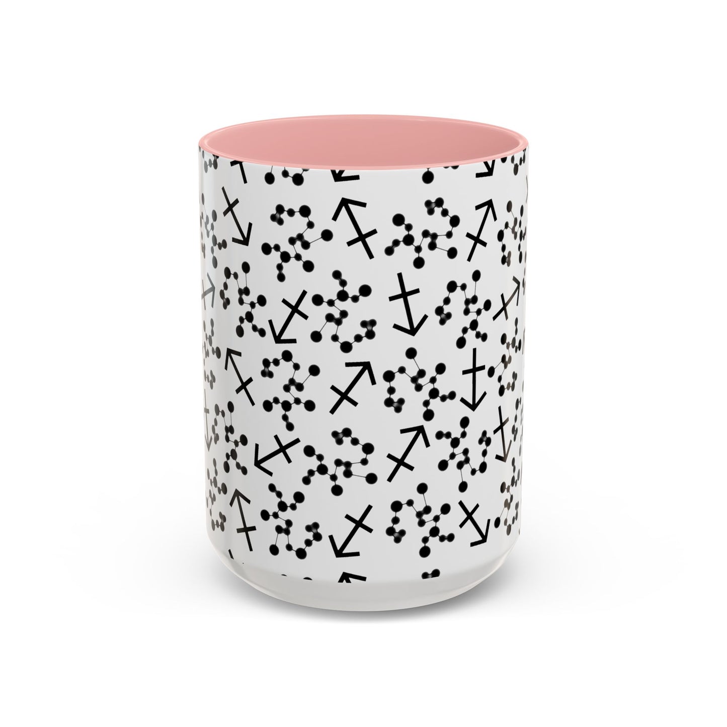 Accent Coffee Mug with the Sagittarius sign (11, 15oz)
