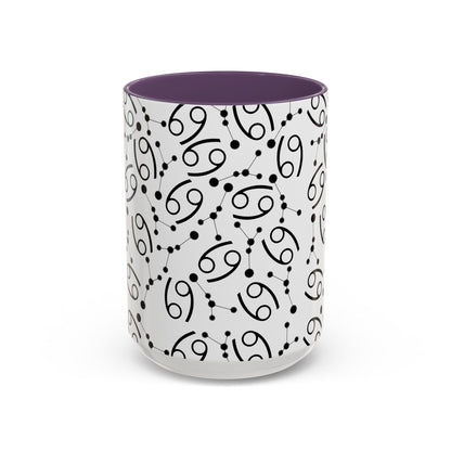 Accent Coffee Mug with the Cancer sign (11, 15oz)