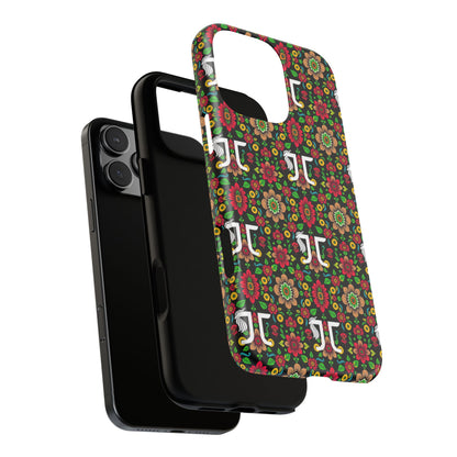 Tough Cases, Gemini, Zodiac v4, Flower Pattern