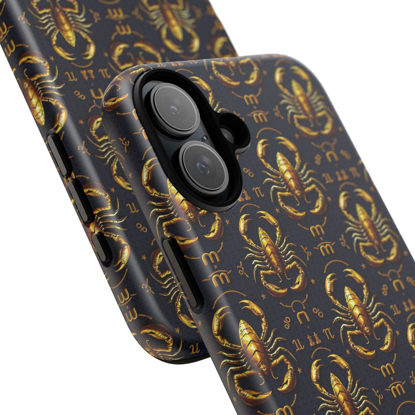 Tough Cases, Scorpio, Zodiac, Metal Pattern