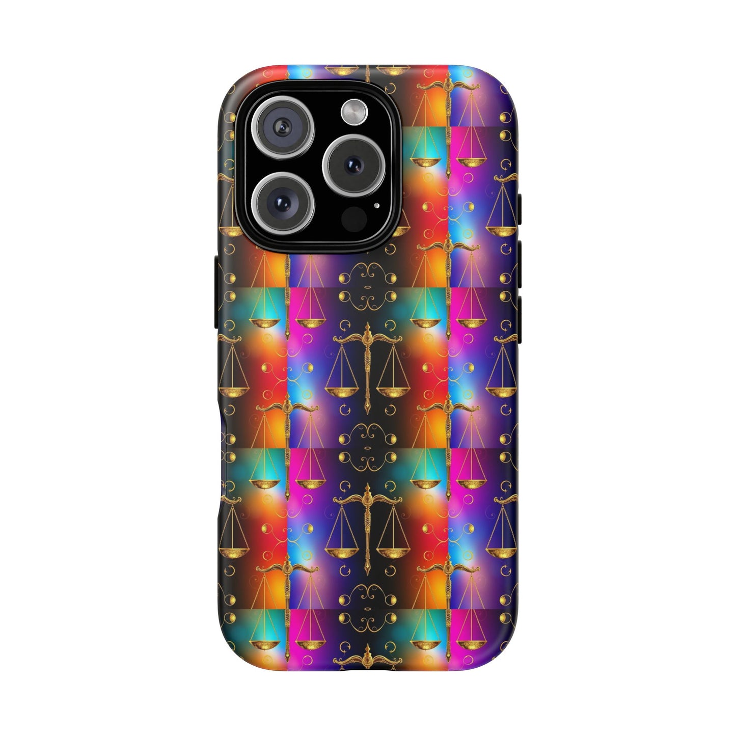 Tough Cases, Libra, Zodiac v1, Metal Pattern