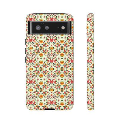 Tough Cases, Aries, Zodiac, Flower Pattern