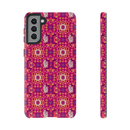 Tough Cases, Gemini, Zodiac v1, Flower Pattern