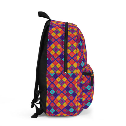Backpack, Virgo, Zodiac v1, Shapes Pattern