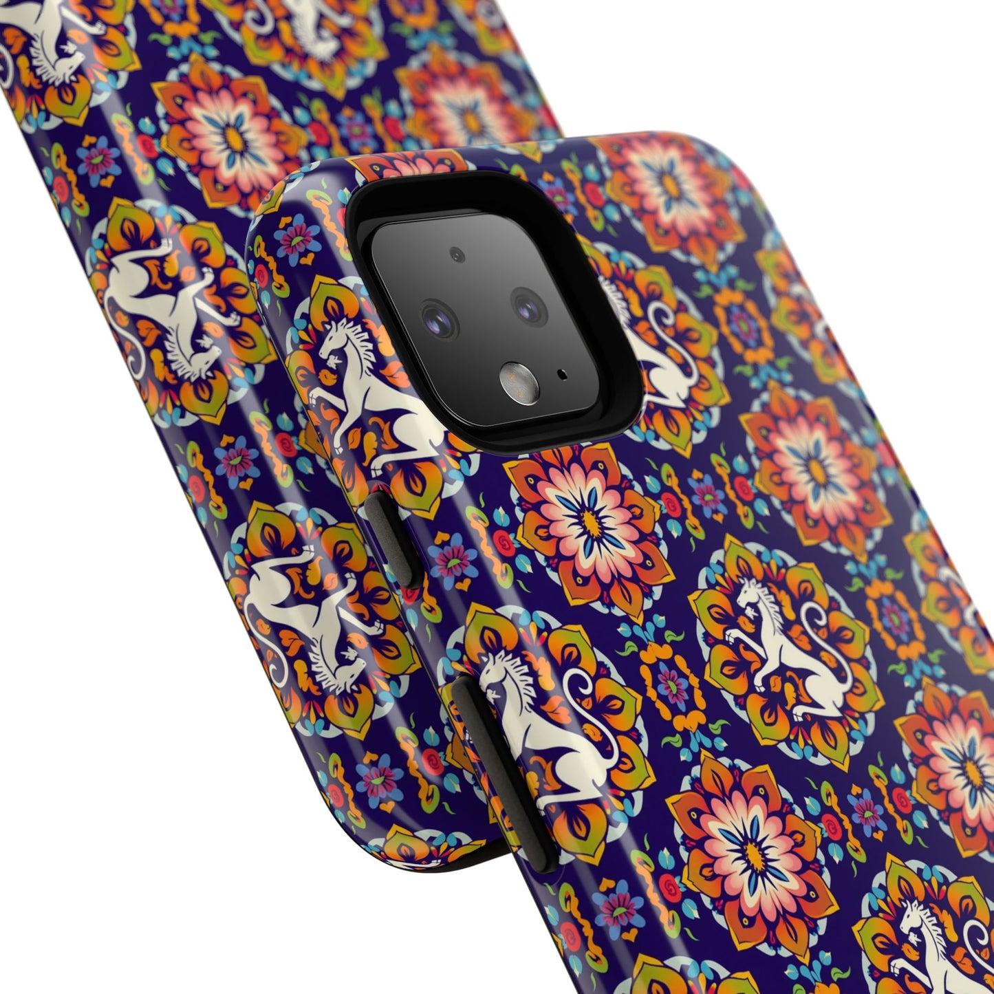 Tough Cases, Virgo, Zodiac v3, Flower Pattern