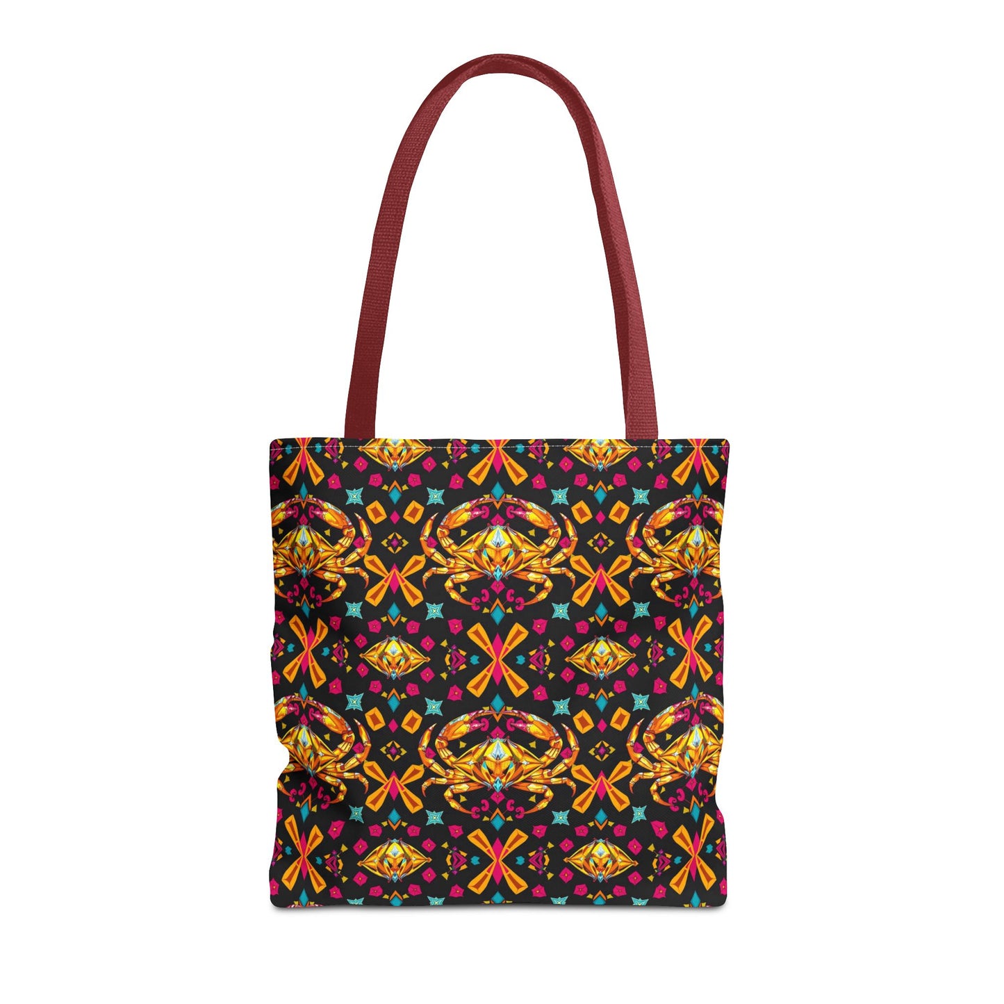 Tote Bag (AOP), Cancer, Zodiac v1, Jewel Pattern