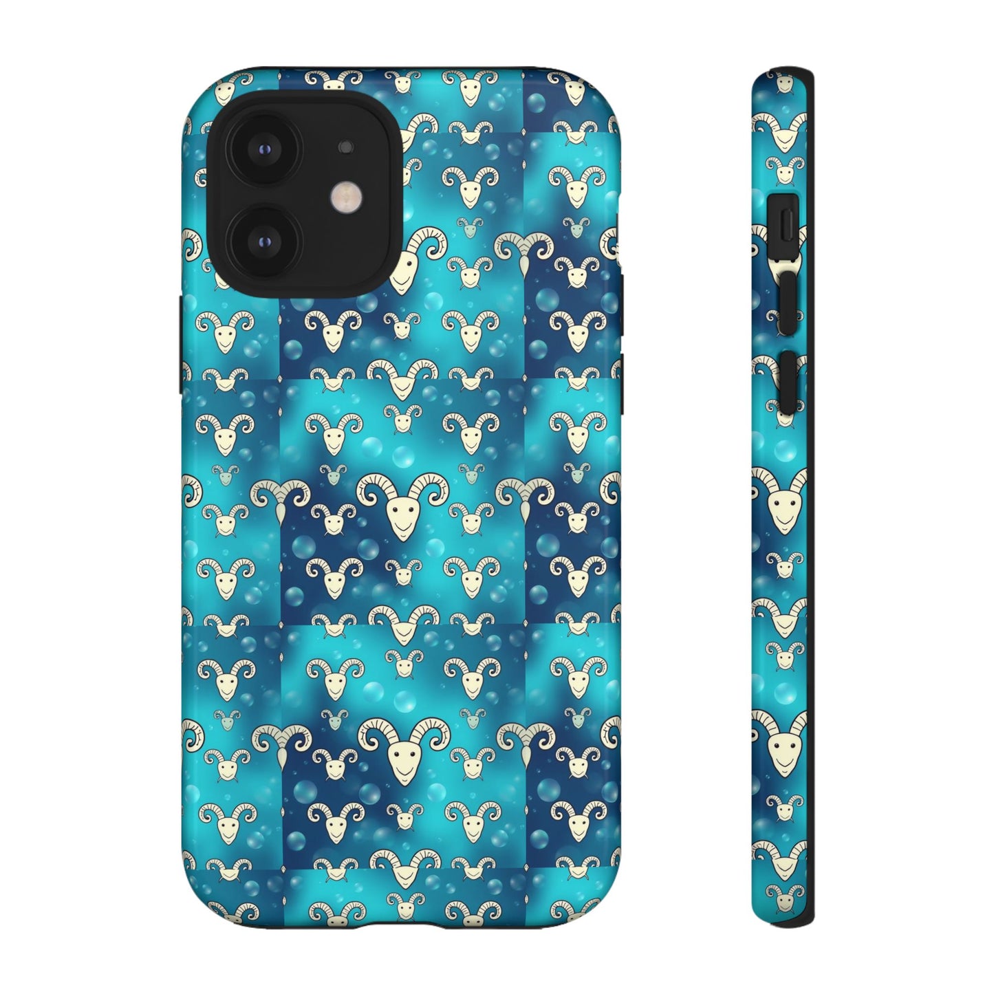 Tough Cases, Aries, Zodiac v1, Bubble Pattern