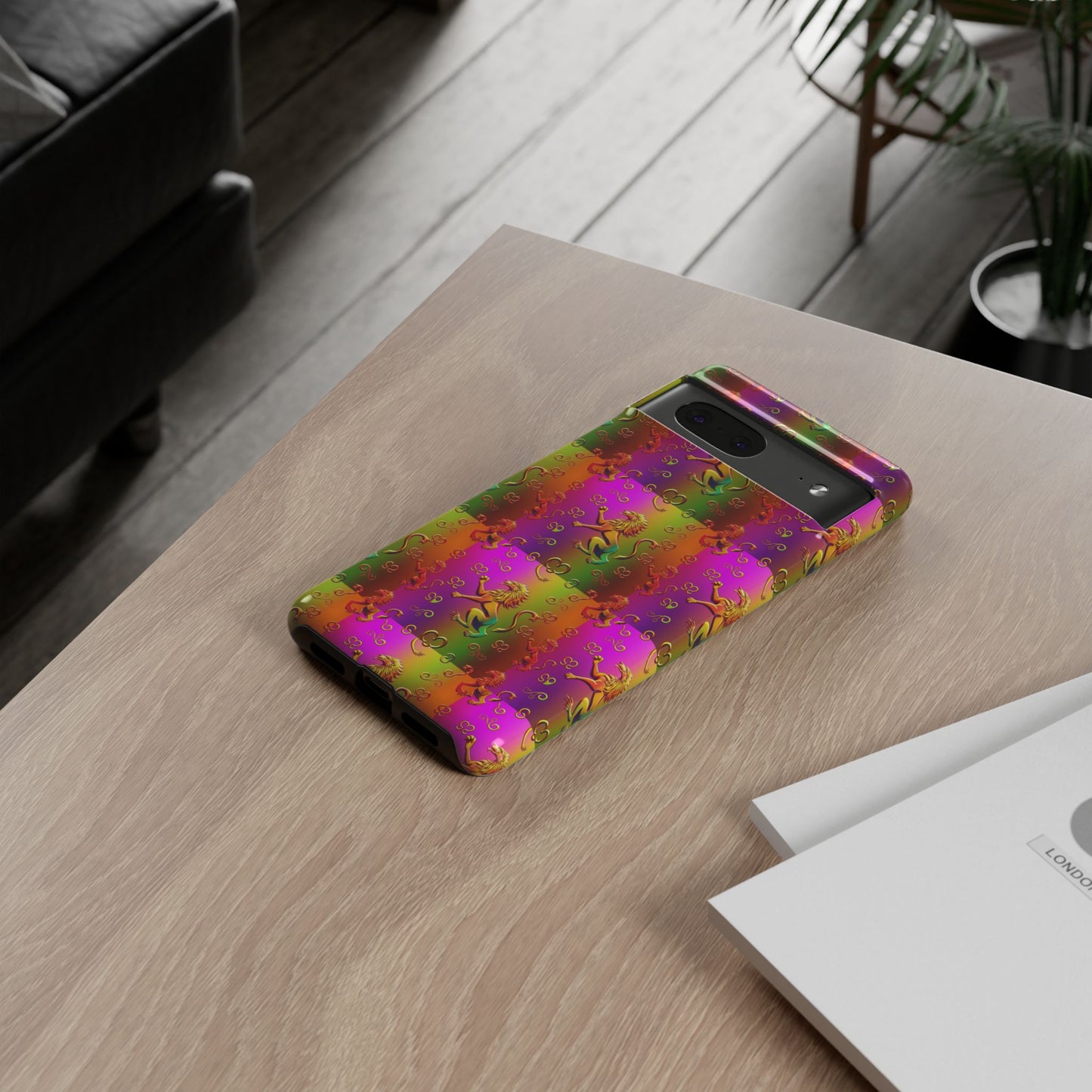 Tough Cases, Leo, Zodiac v1, Metal Pattern