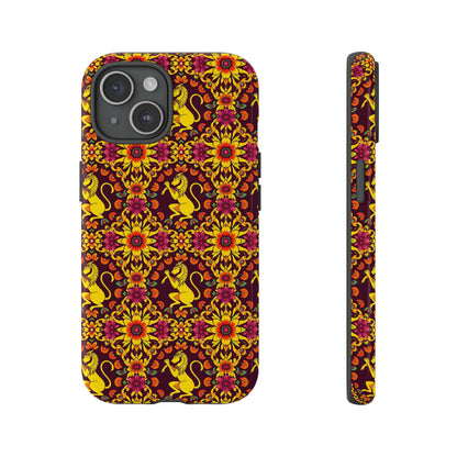 Tough Cases, Virgo, Zodiac v1, Flower Pattern