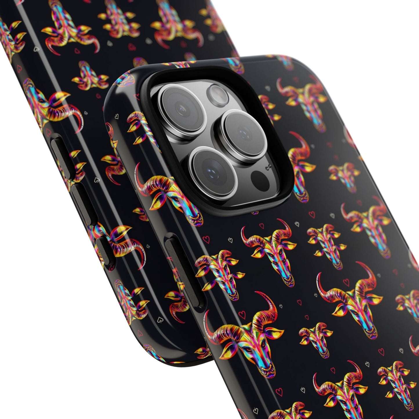 Tough Cases, Taurus, Zodiac, Metal Pattern