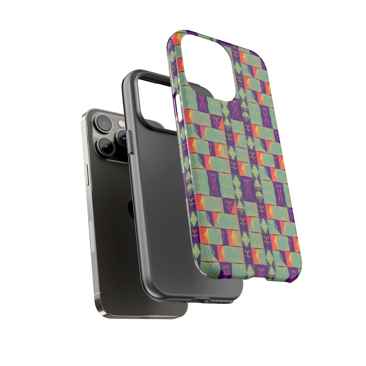 Tough Cases, Aquarius, Zodiac v2, Shape Pattern