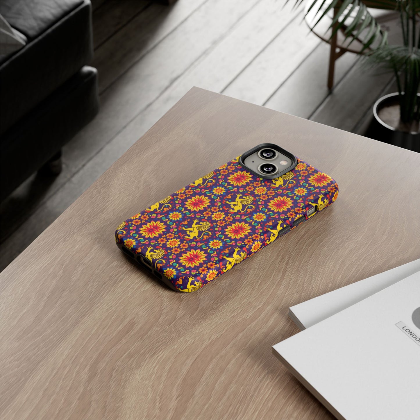 Tough Cases, Leo, Zodiac, Flower Pattern