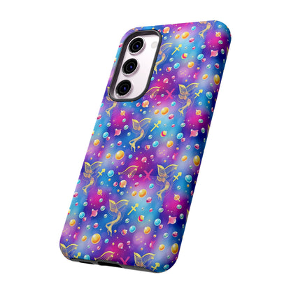 Tough Cases, Sagittarius, Zodiac v3, Bubble Pattern