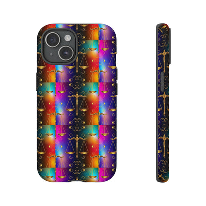 Tough Cases, Libra, Zodiac v1, Metal Pattern