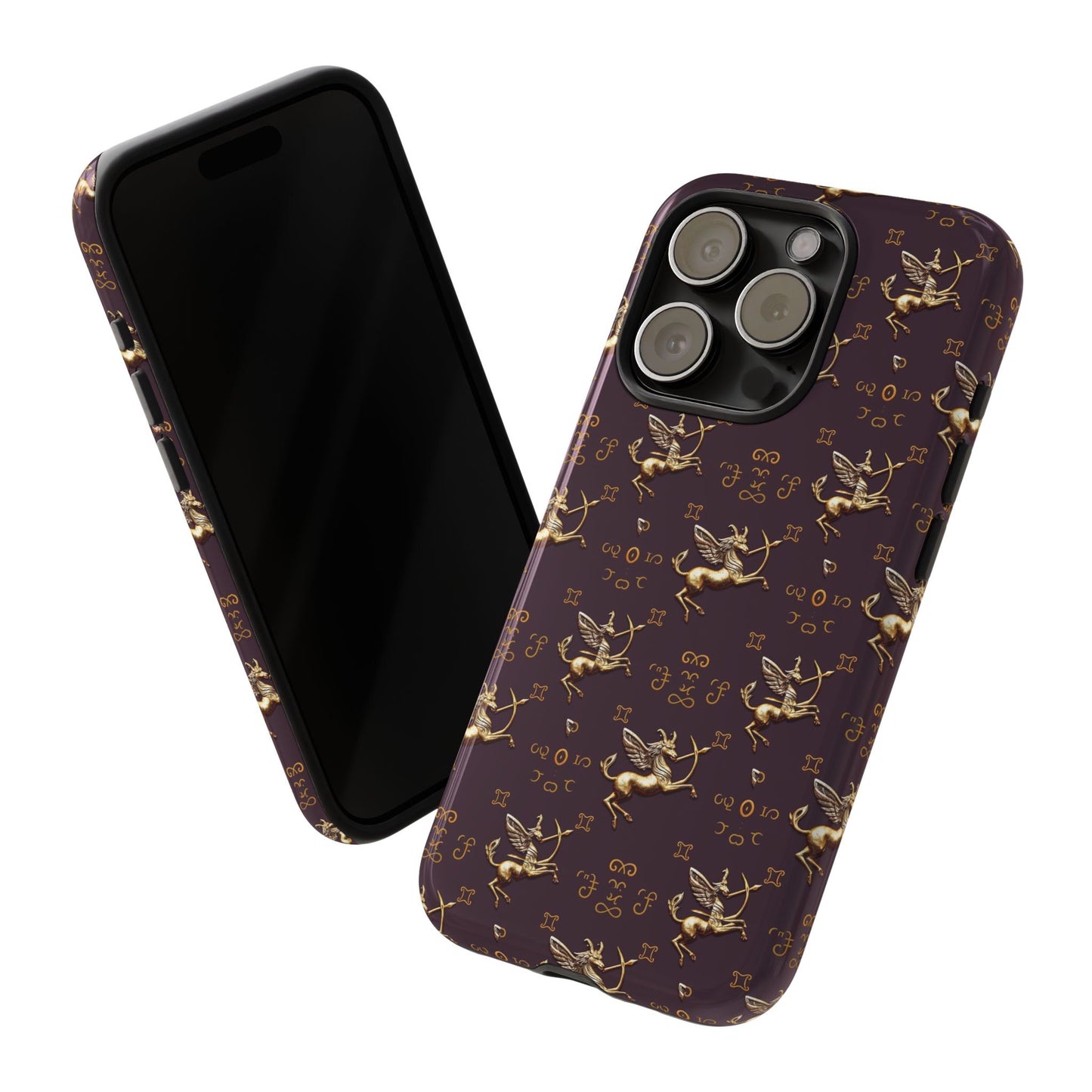 Tough Cases, Sagittarius, Zodiac v3, Metal Pattern