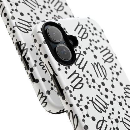 Tough Cases with the Virgo Zodiac sign for iPhone, Samsung Galaxy, and Google Pixel devices