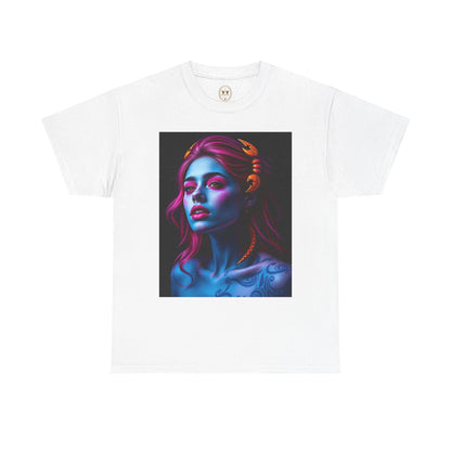Unisex Heavy Cotton T-Shirt, Scorpio, Zodiac, Sexy Art