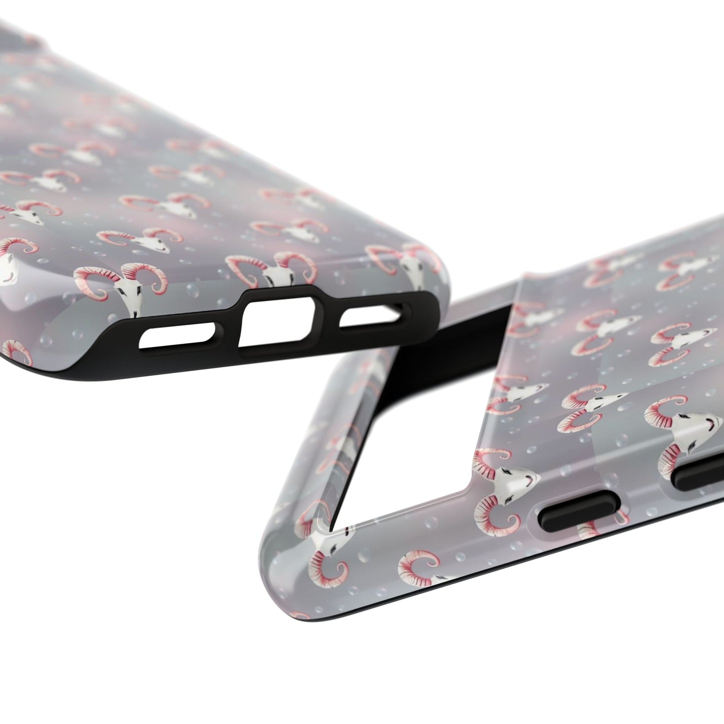 Tough Cases, Aries, Zodiac v2, Bubble Pattern