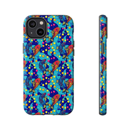 Tough Cases, Pisces, Zodiac v2, Bubble Pattern