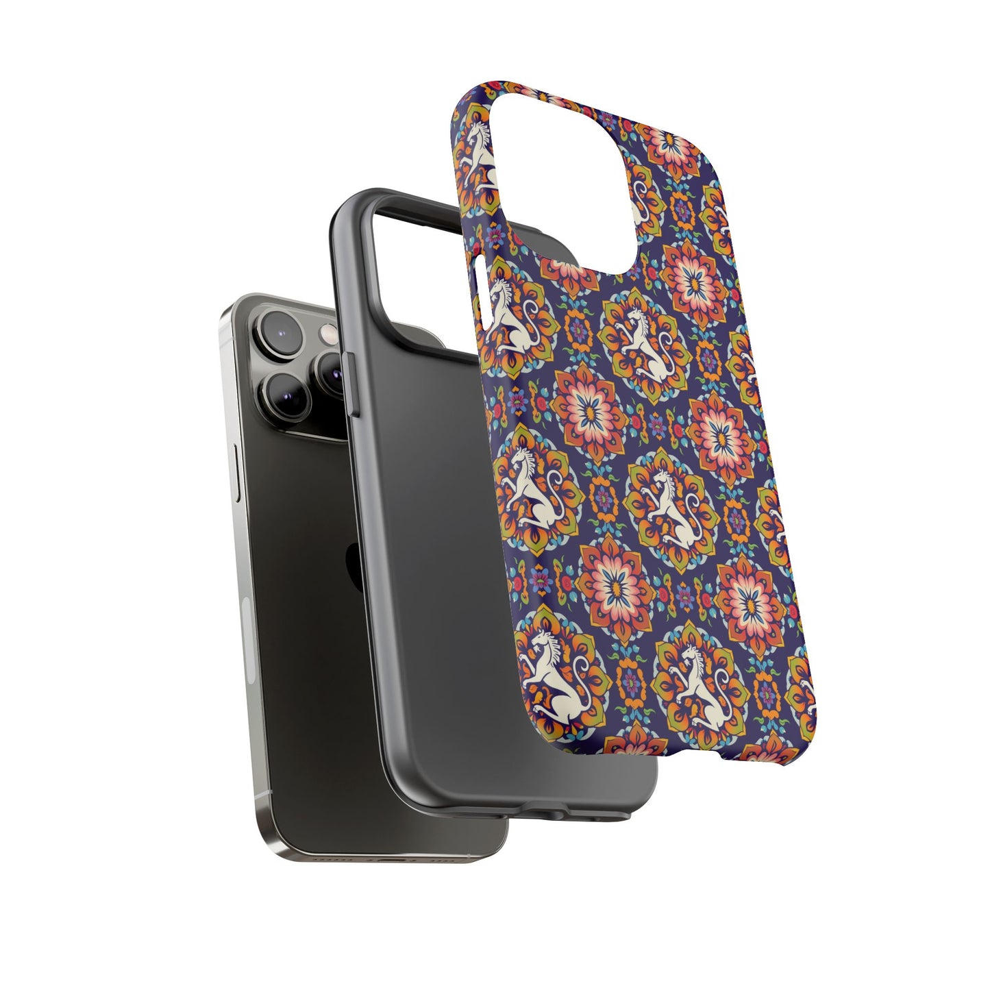 Tough Cases, Virgo, Zodiac v3, Flower Pattern