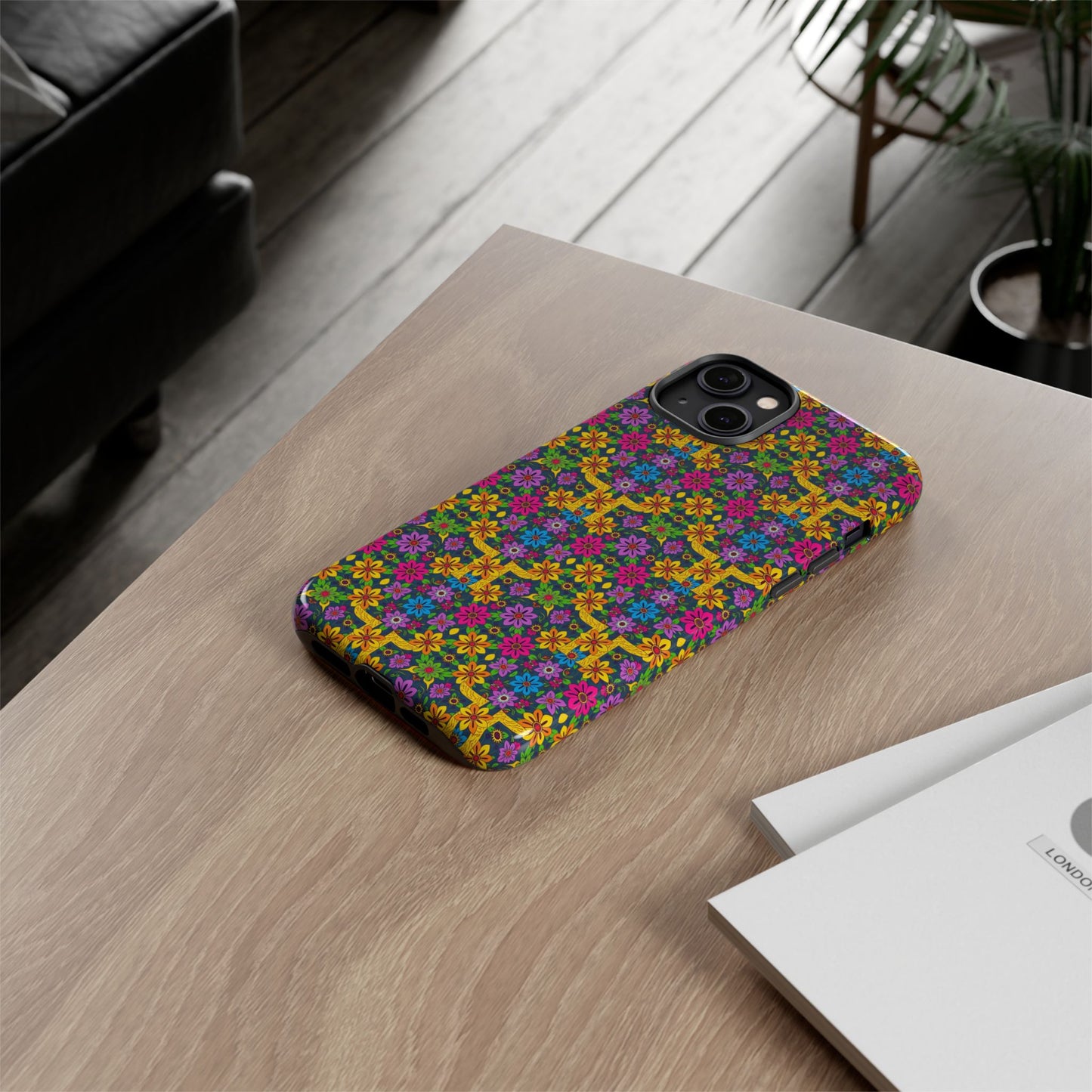 Tough Cases, Gemini, Zodiac v3, Flower Pattern