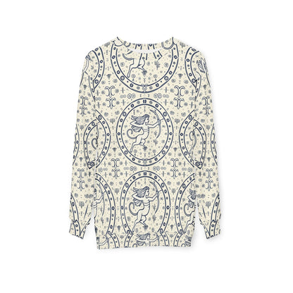 Unisex Sweatshirt, Zodiac Design, Pattern v1, Sagittarius, AOP