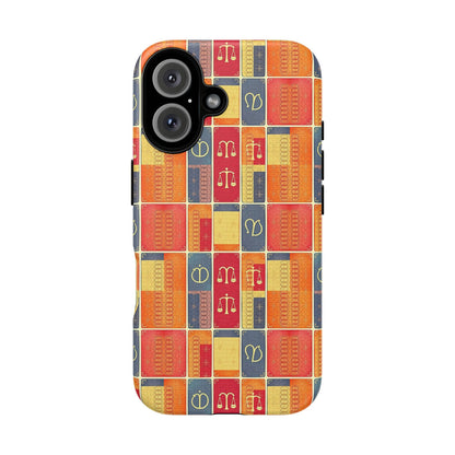 Tough Cases, Libra, Zodiac v2, Shape Pattern