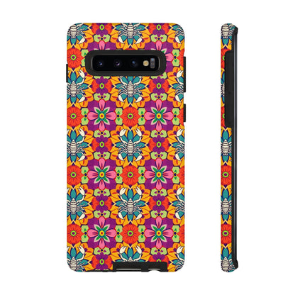 Tough Cases, Scorpio, Zodiac v3, Flower Pattern