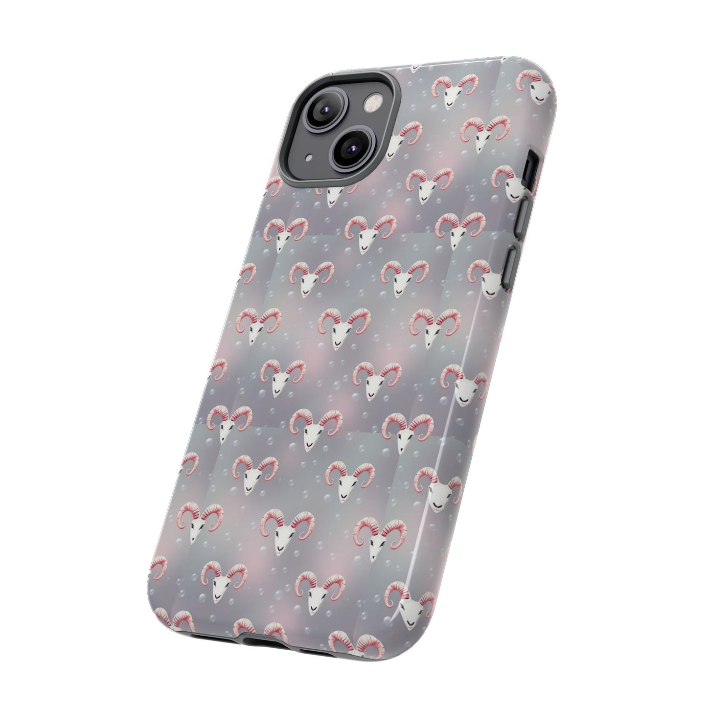 Tough Cases, Aries, Zodiac v2, Bubble Pattern