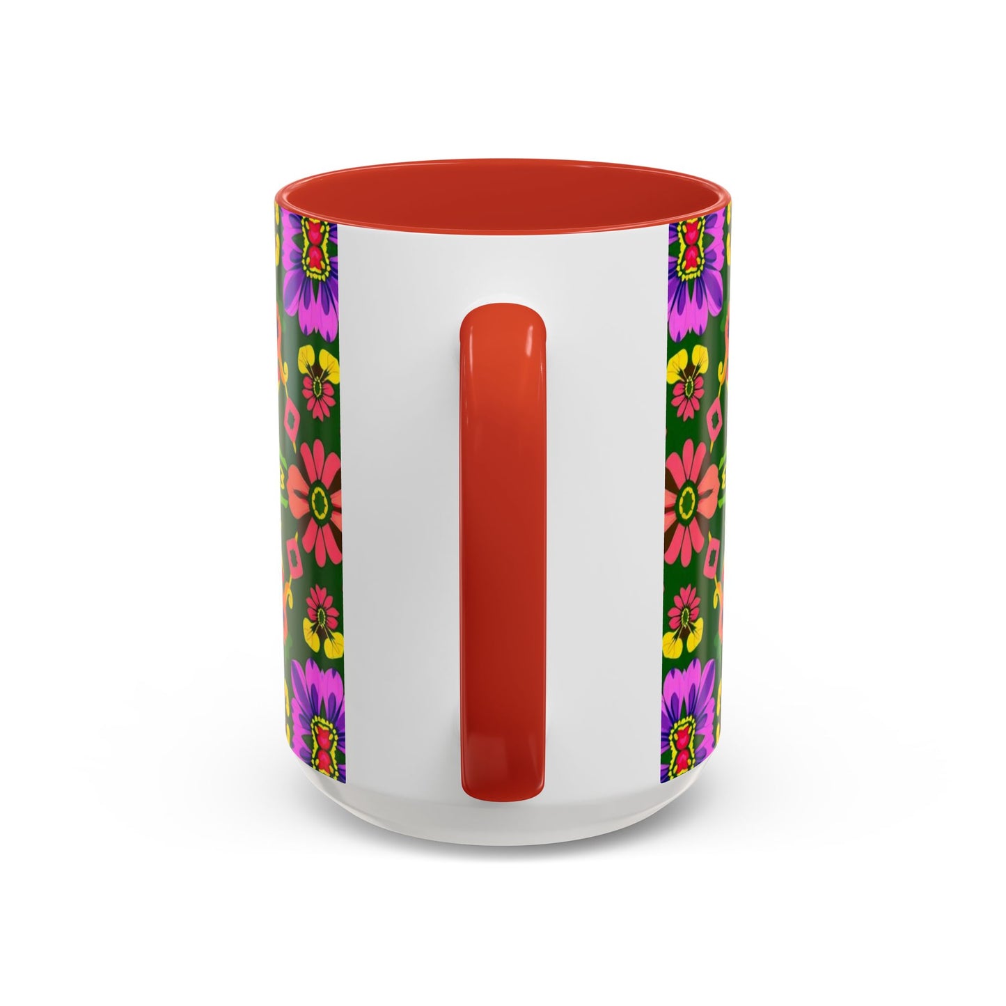 Accent Coffee Mug, Libra, Zodiac, Flower Pattern, (11, 15oz)