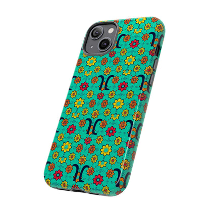 Tough Cases, Aquarius, Zodiac v2, Flower Pattern
