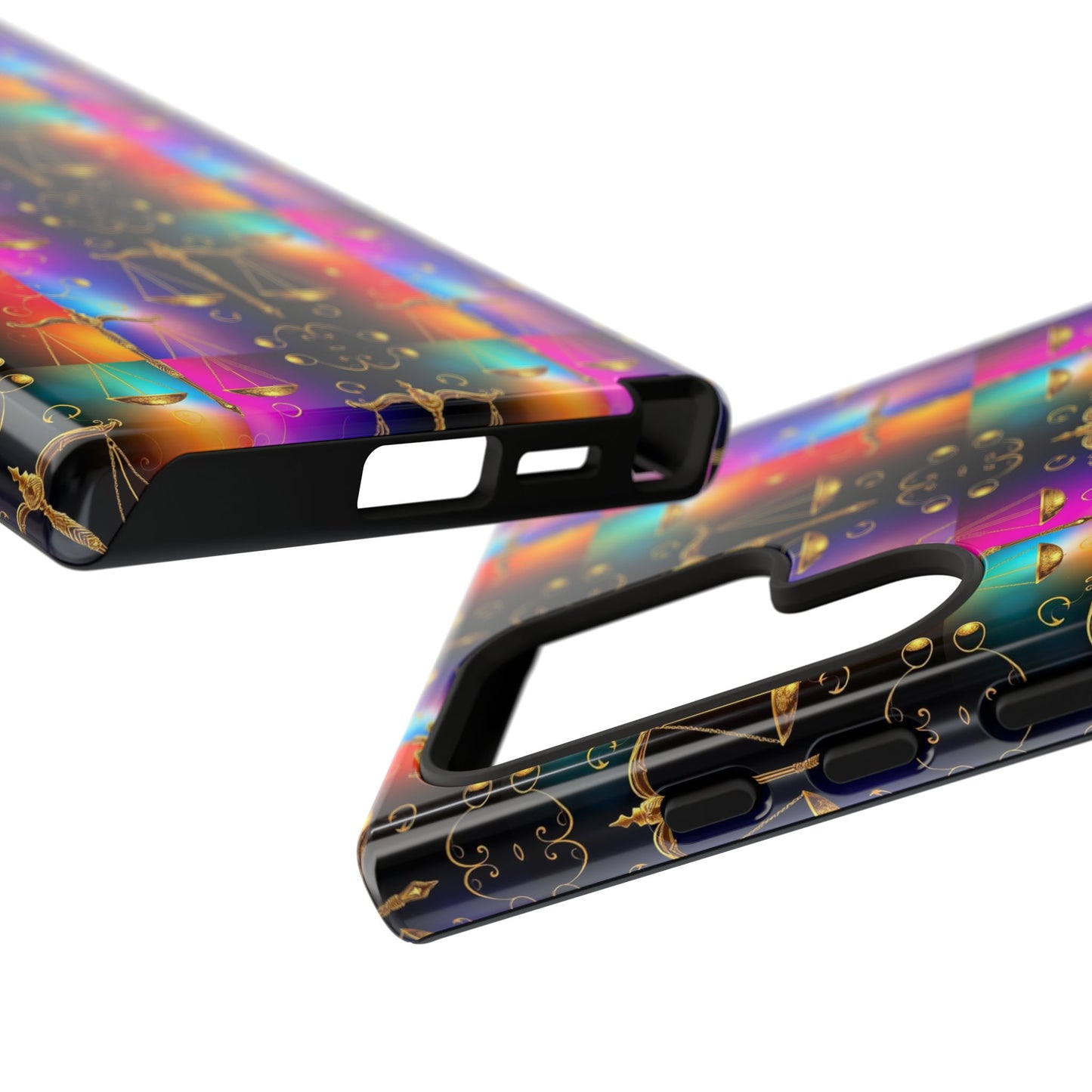 Tough Cases, Libra, Zodiac v1, Metal Pattern