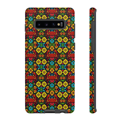 Tough Cases, Cancer, Zodiac v2, Flower Pattern