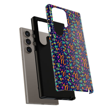 Tough Cases, Aquarius, Zodiac, Bubble Pattern